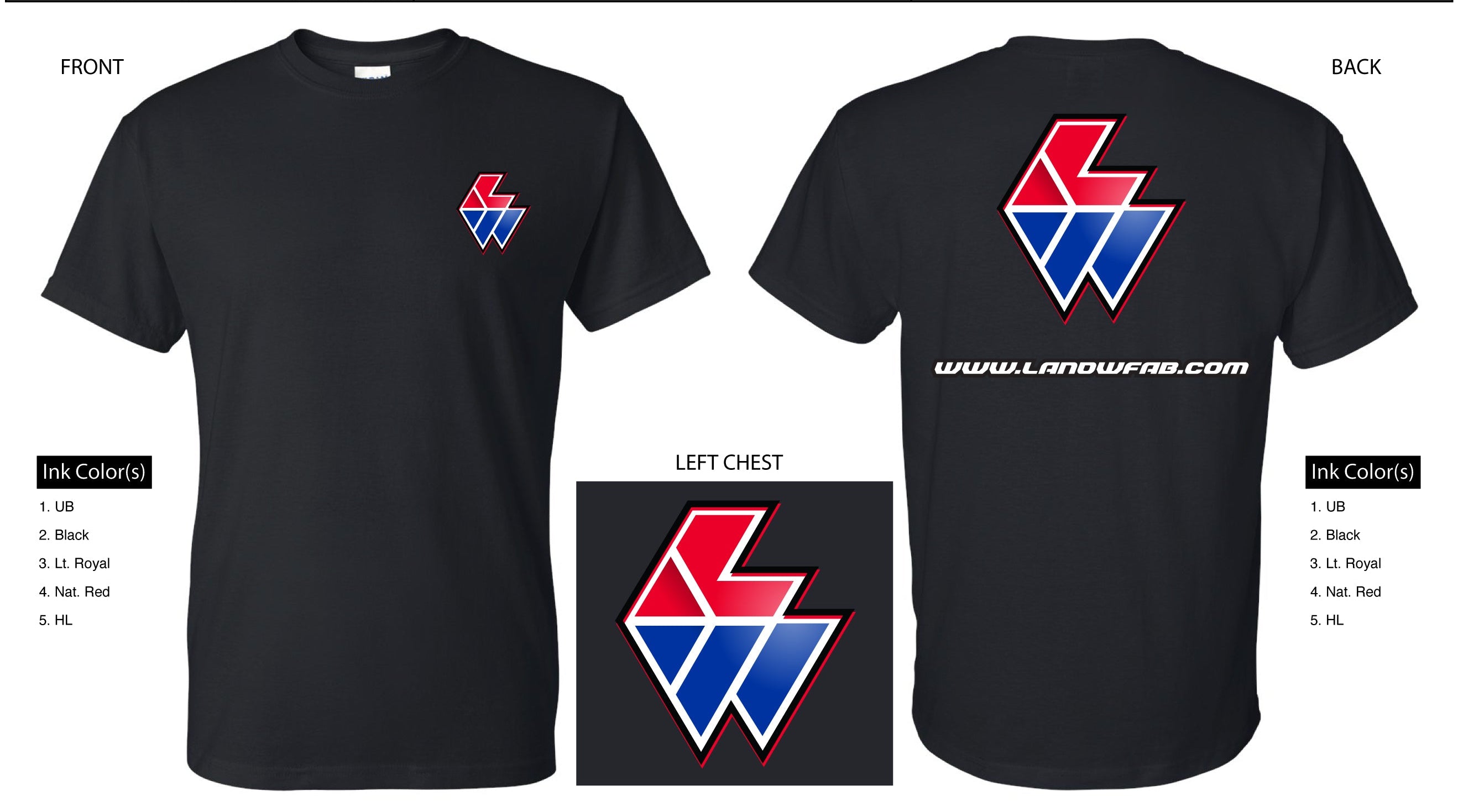 Logo Tshirt- L&W – L&W Fab