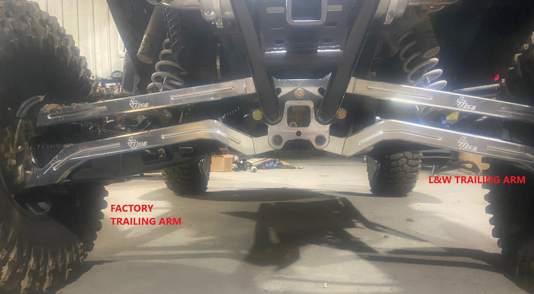 Turbo S- Steel High Clearance HD Trailing Arms