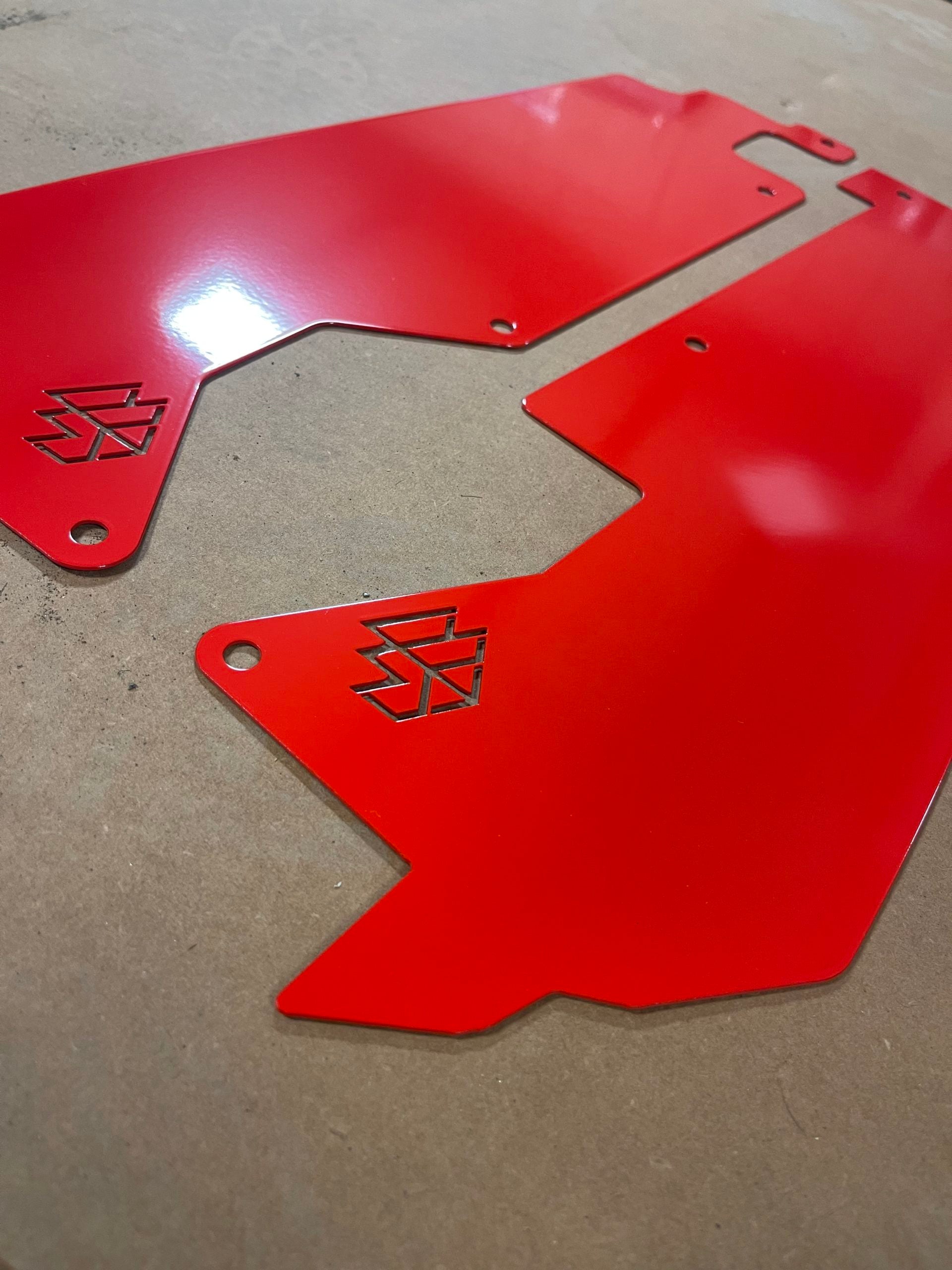 L&W Rear Inner Fender Mud Guard- PRO XP/ TURBO R – L&W Fab