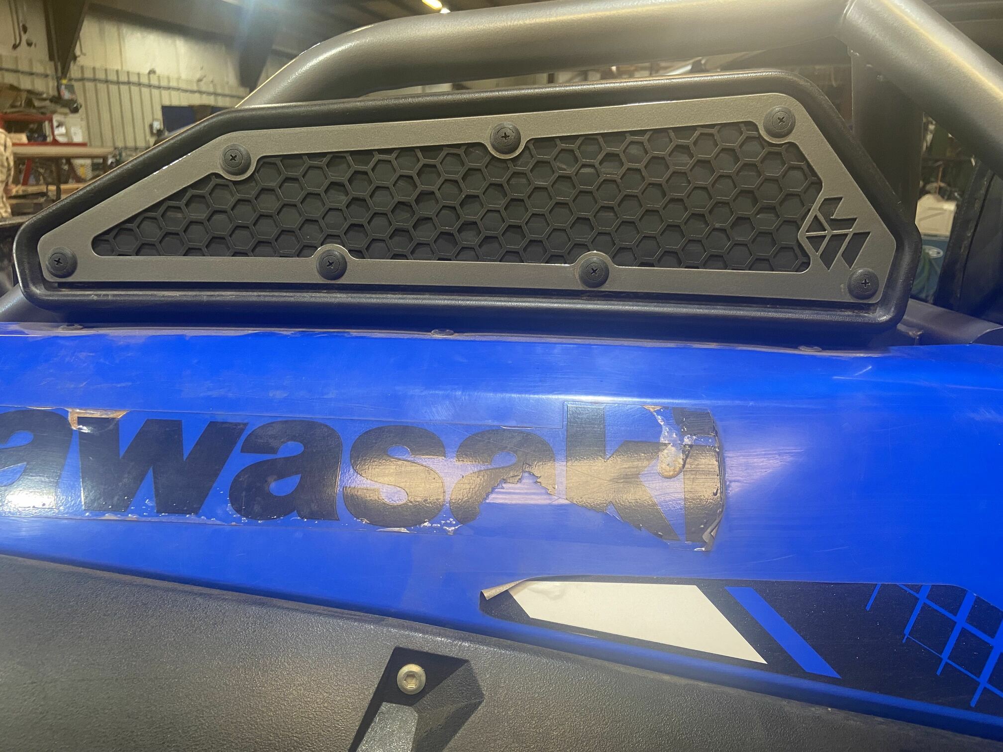 KAWASAKI KRX SIDE VENT COVERS – L&W Fab