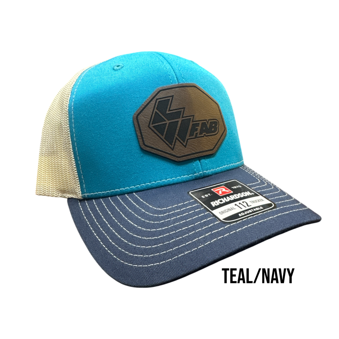L&W Logo Snapback Hat- Leather Patch
