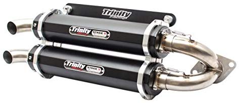 取寄せ SLIP-ON POL RZR XP1000 CERAKOTE BLK TR-4186S-C2 #DRAG #18311076 2015-2023 Polaris RZR XP 1000⁄RS1 Magnum Side Exit Exhaust - BLACK